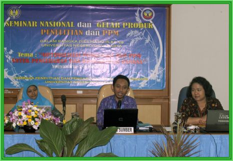 Dosen PBSI FKIP UAD Berprestasi dalam Semnas LPPM UNY