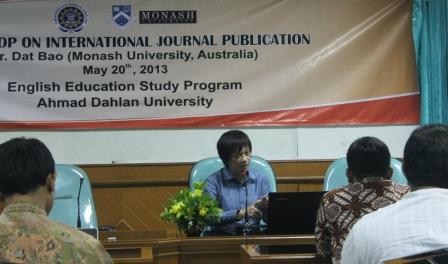 PBI UAD Adakan Workshop Publikasi Jurnal Internasional
