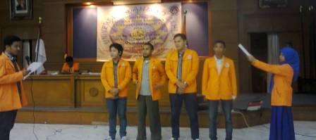 Pelantikan DPM dan BEM Universitas