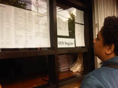 Pendaftaran KKN 2013/2014 Mencapai 493