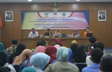 Seminar Nasional Sistem Peradilan Sengketa Kesehatan