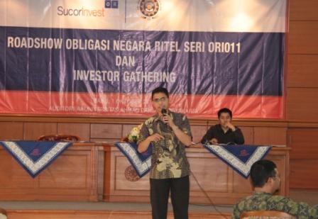 Seminar Fakultas Ekonomi: Investasi dengan ORI